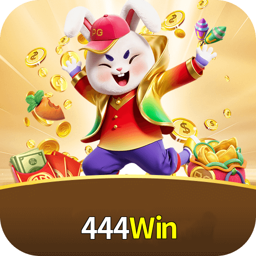 Imagem promocional da 444Win mostrando a plataforma e suas vantagens